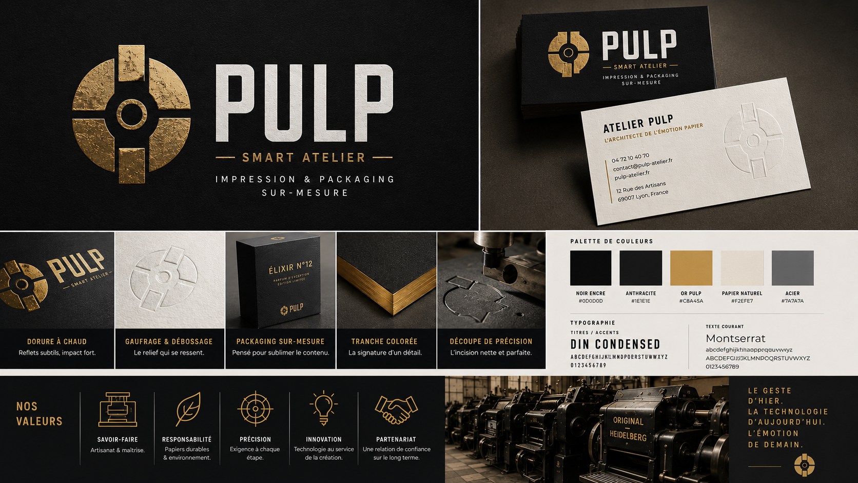 PULP — entreprise d'impression et packaging